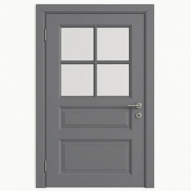 درب اتاقی پنجره دار کد RC-11
